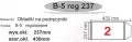 Okładka na podr B5 regulowana nr 2  NARNIA - tantis.pl