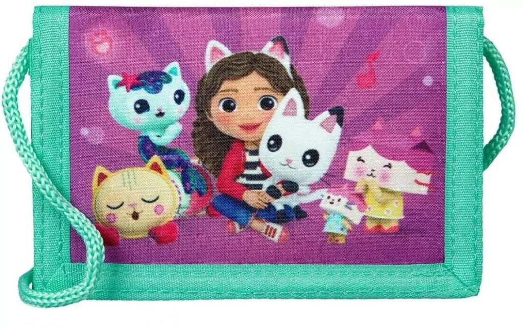 Portfel Zamykany na Rzep Koci Domek Gabi - tantis.pl