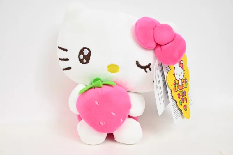 Hello Kitty Macedonia - plusz Truskawka 20cm - tantis.pl