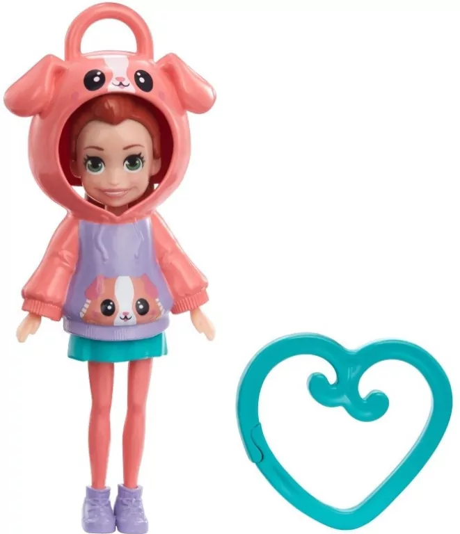 Mattel. Figurka Polly Pocket zawieszka. Świnka - tantis.pl