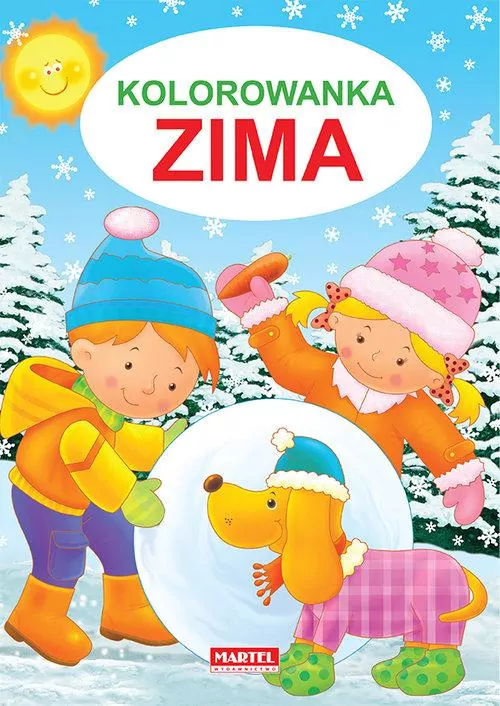 Zima. Kolorowanka - tantis.pl