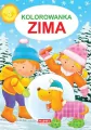 Zima. Kolorowanka - tantis.pl