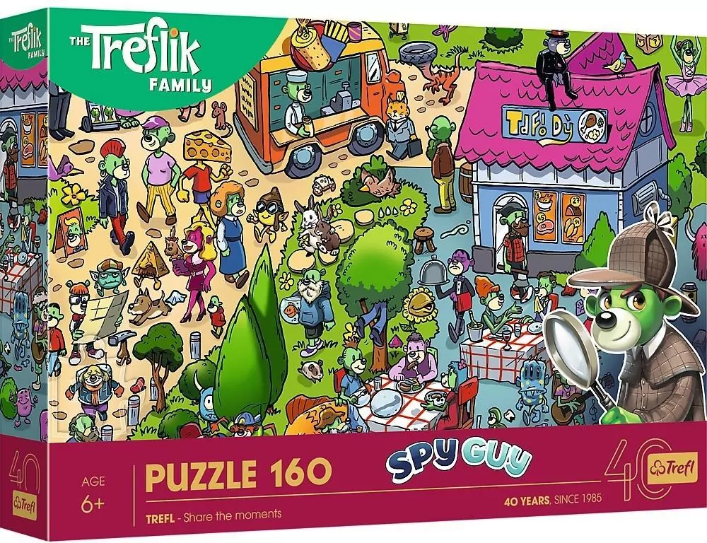 Puzzle 160 Trefliki celebrują TREFL - tantis.pl