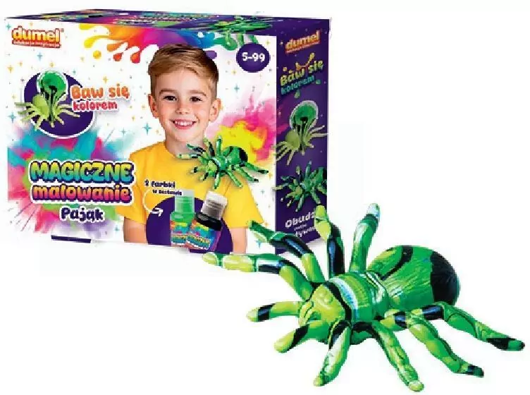 Magiczne malowanie Pająk - tantis.pl