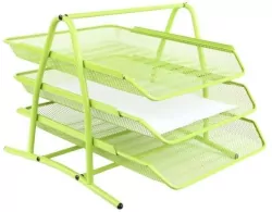 Półka na akta limonkowa