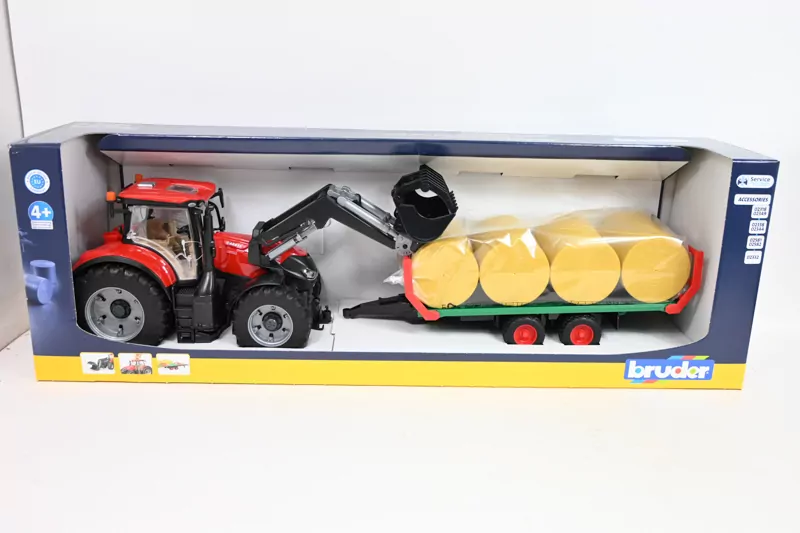 Traktor Case IH Optum 300 CVX z ładowarką - tantis.pl