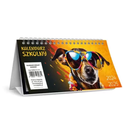 Kalendarz 2024-2025 szkolny. Biurkowy