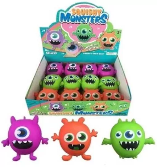 Gniotek uśmiechnięty potwór, mix - tantis.pl