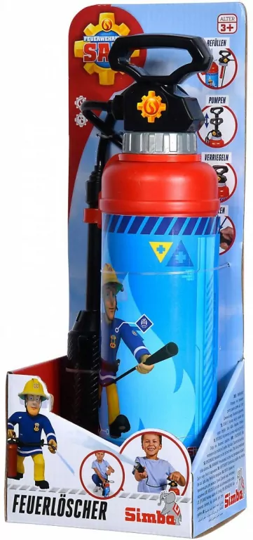 Gaśnica z tłokiem. Strażak Sam - tantis.pl