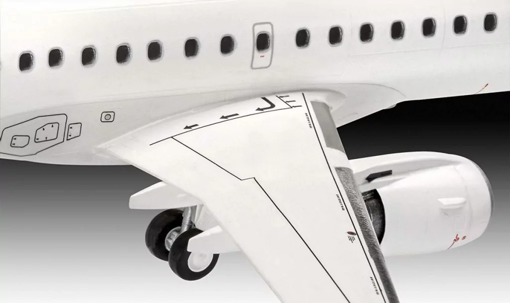 Embraer 190 Lufthansa New Livery. Samolot 1:144 - tantis.pl