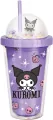 Kubek z rurką 450ml Kuromi - tantis.pl