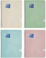 Kołozeszyt Touch Pastel. A4/80K kratka. 5 sztuk - tantis.pl