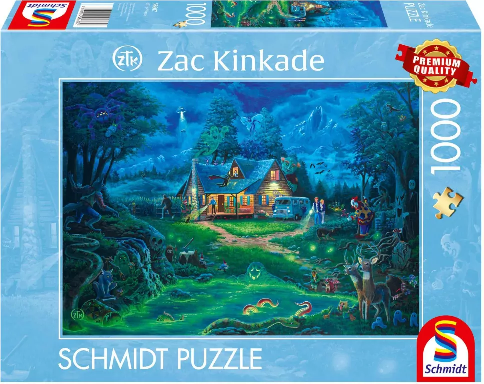 Puzzle PQ 1000 Nawiedzony dom - tantis.pl