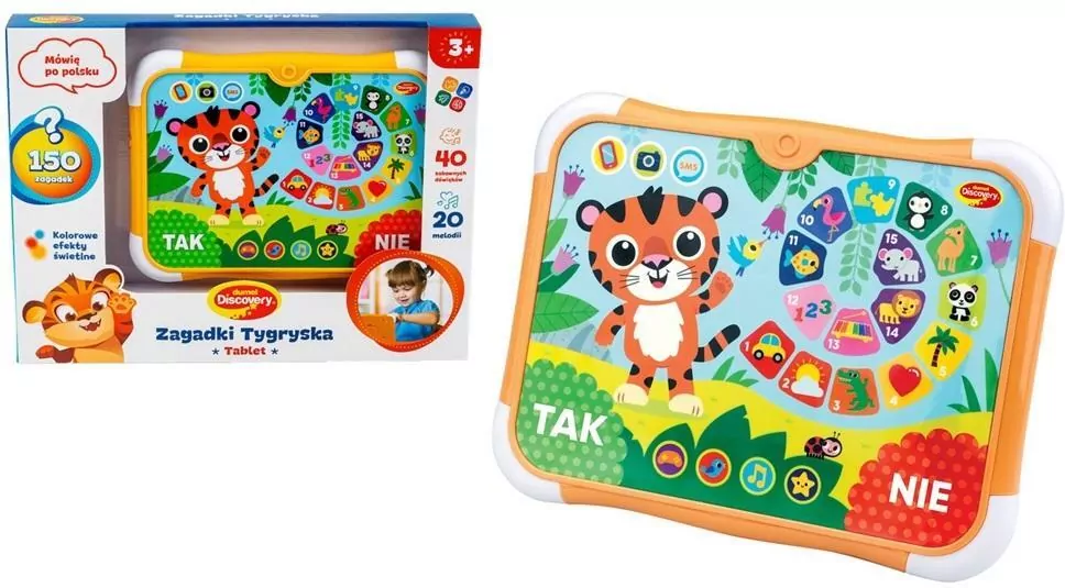 Tablet zagadki Tygryska - tantis.pl