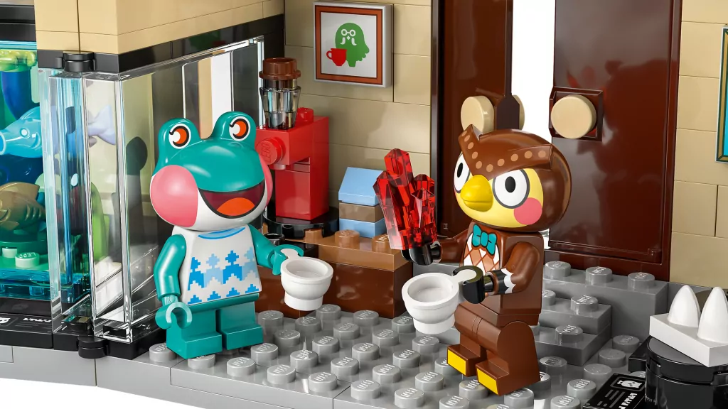 LEGO®Animal Crossing.  Blathers i kolekcja muzealna 77056 - tantis.pl
