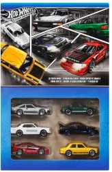 Hot Wheels Silver Streets of Japan 6-pak