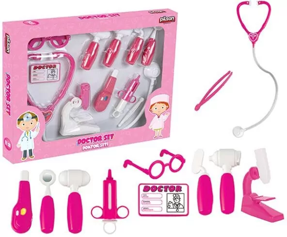 Zestaw lekarski różowy - tantis.pl
