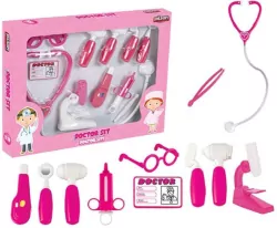 Zestaw lekarski różowy