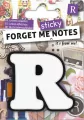 Notes. Kartki samoprzylepne litera R - tantis.pl
