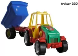 Traktor z przyczepą 220 CHOIŃSKI mix cena za