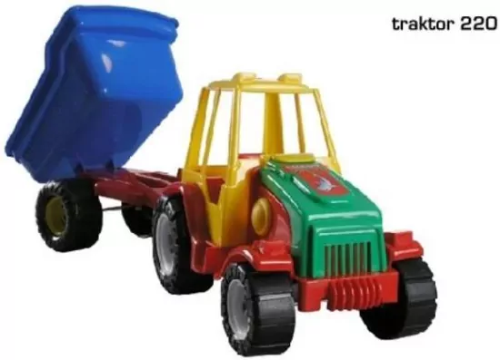 Traktor z przyczepą 220 CHOIŃSKI mix cena za