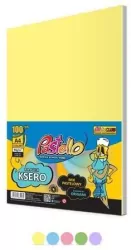 Papier ksero A4 80g 5 kolorów 100 arkuszy pastel