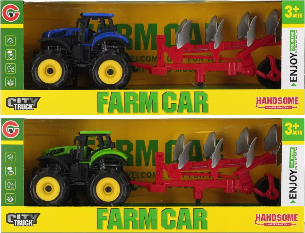 Traktor na baterie+ akcesoria Mega Creative 29x11x8cm - tantis.pl