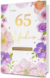 Karnet Urodziny (wymienne cyfry)