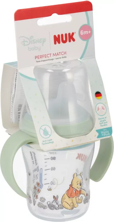 NUK. Butelka do nauki picia z ustnikiem. 150 ml. Kubuś - tantis.pl