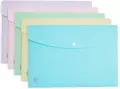 Teczka kopertowa A4 PP Urban pastel mix (5szt) - tantis.pl