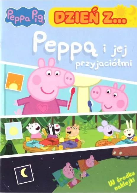 Peppa Pig. Dzień z ... Peppą i jej przyjaciółmi cz.1 - tantis.pl