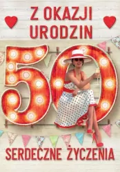 Kartka okolicznościowa 50 Urodziny duża