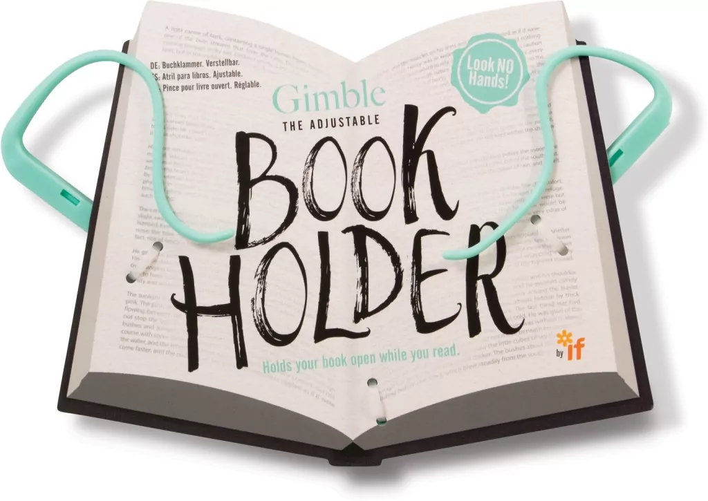 Gimble Book Holder miętowy uchwyt do książki - tantis.pl