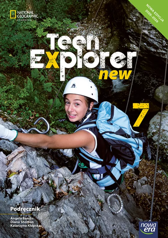 Teen explorer New. Język angielski 7. Podręcznik. Szkoła podstawowa. Nowa edycja - tantis.pl