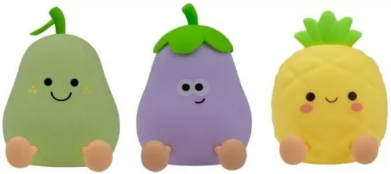 Lampka nocna LED RGB Owocowa ekipa zestaw