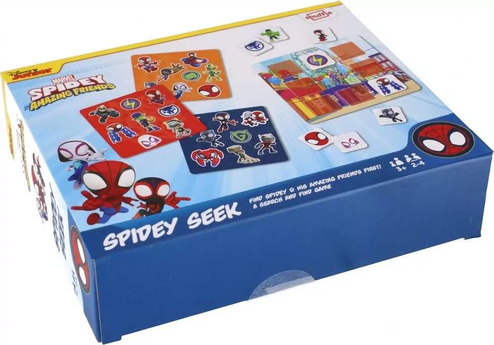 Cartamundi. Shuffle Seek Spidey - tantis.pl