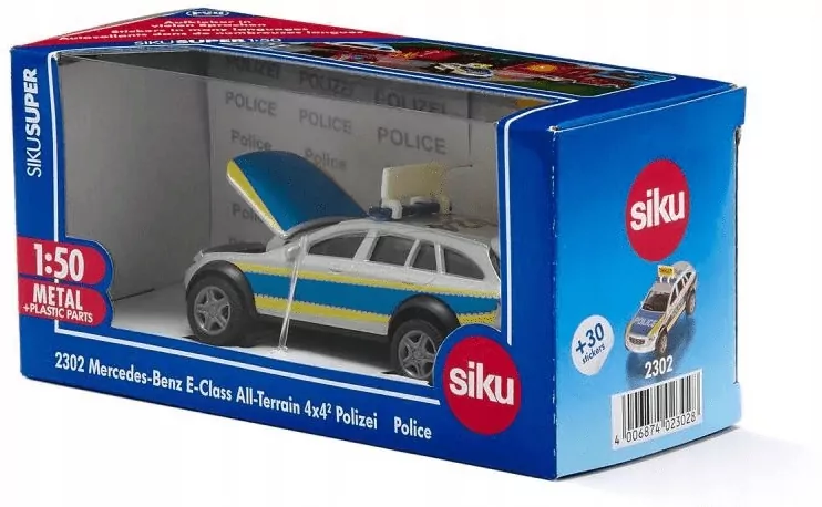 Siku Super - Radiowóz Mercedes 4x4 - tantis.pl