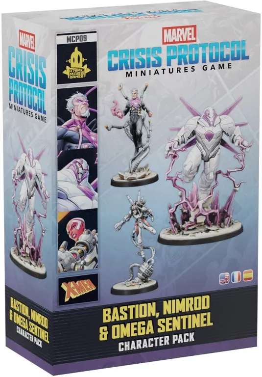 Marvel: Crisis Protocol - Bastion, Nimrod and Omega Sentinel - Character Pack - tantis.pl