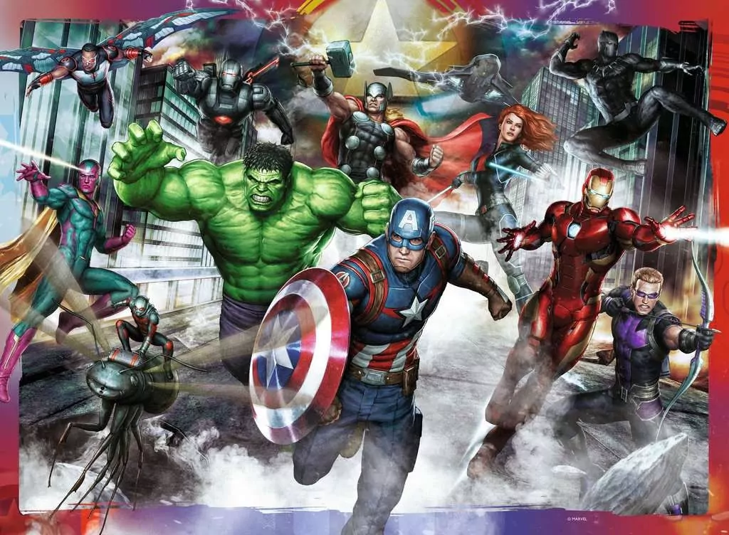 Puzzle 100 XXL. Avengers Zgromadzenie - tantis.pl