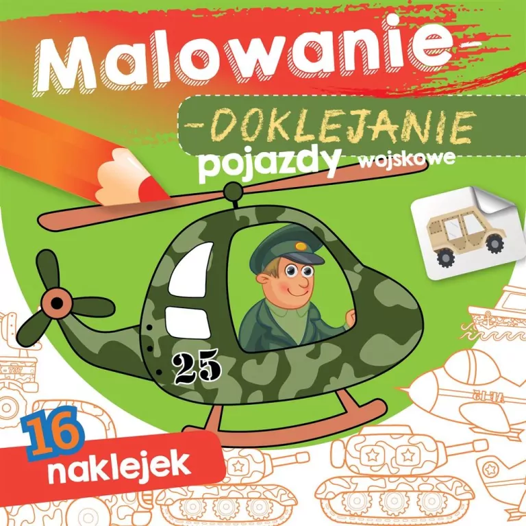 Malowanie-doklejanie. Pojazdy wojskowe - tantis.pl