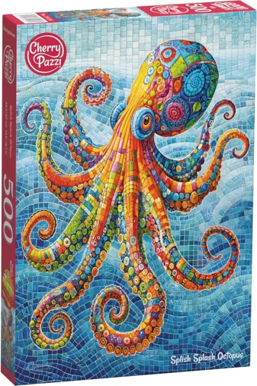 Puzzle 500 CherryPazzi Splish Splash Octopus 20234 - tantis.pl