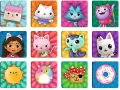 Trefl, Puzzle 2w1 + memos. Gabi z Kocim przyjacielem - tantis.pl