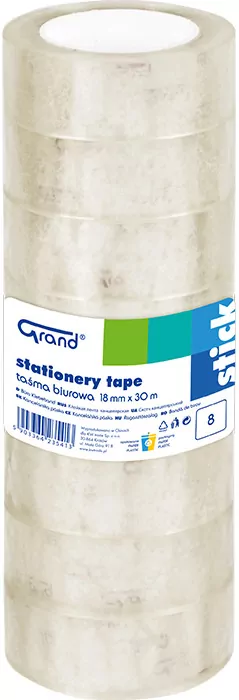 Taśma biurowa 18mmx30m GRAND - tantis.pl