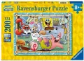 Puzzle dla dzieci 2D: Sponge Bob 200el - tantis.pl