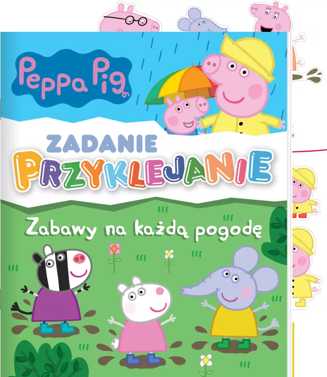 Peppa Pig. Zadanie Przyklejanie - tantis.pl