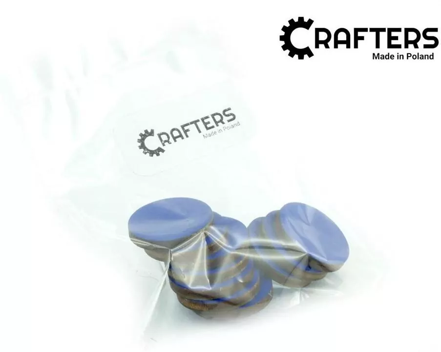 Crafters. Znaczniki drewniane. Niebieskie - tantis.pl