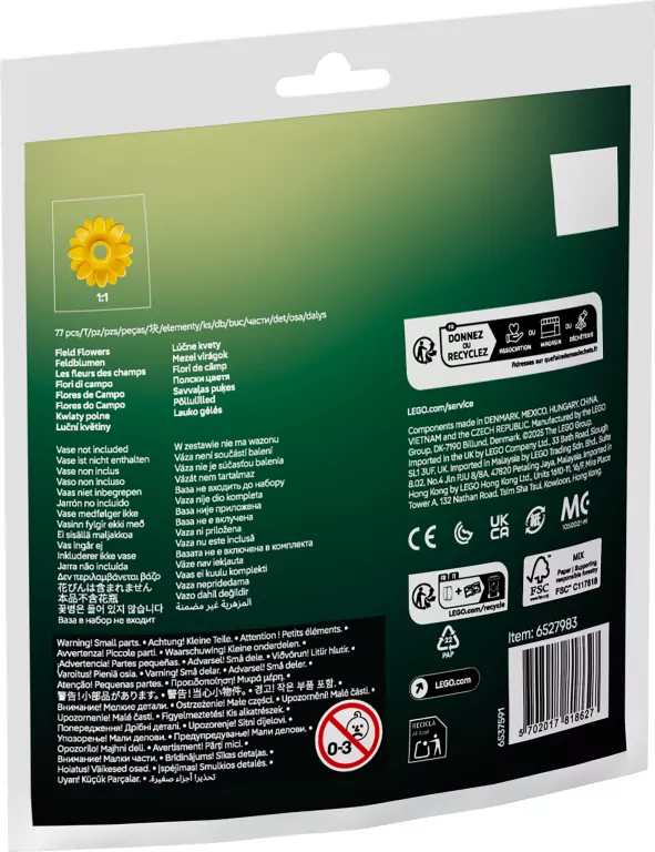 LEGO® Botanicals. Kwiaty polne 30701 - tantis.pl