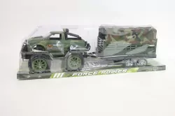 Jeep wojskowy z przyczepą 363F-11 10604