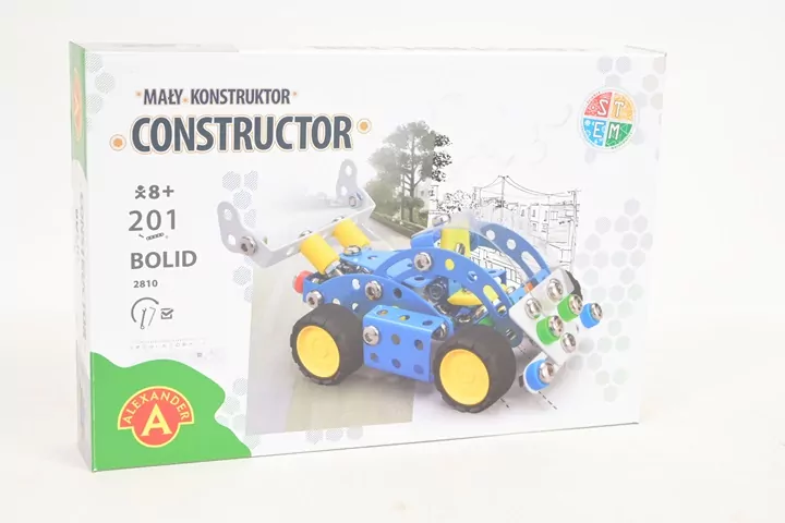 Mały Konstruktor - Bolid 8+ - tantis.pl
