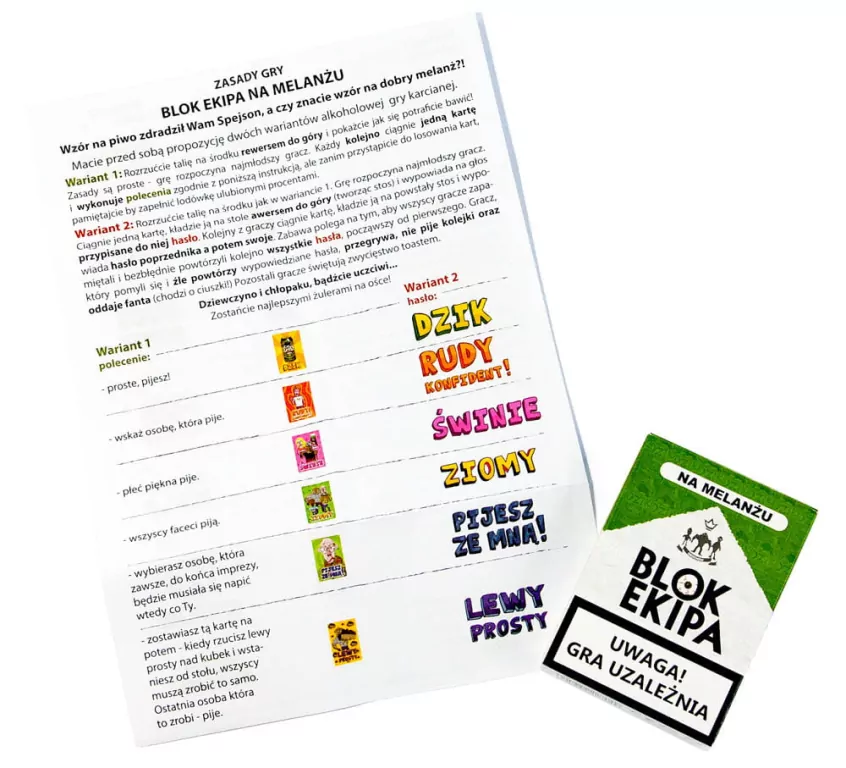 Blok ekipa - Na melanżu MDR - tantis.pl